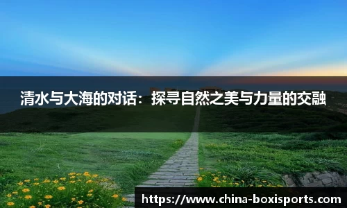 清水与大海的对话：探寻自然之美与力量的交融